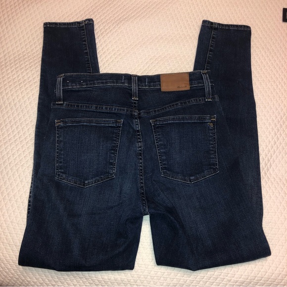NWOT Madewell 10” High Rise Skinny Jean in Hayes Wash size 27 - Picture 7 of 9